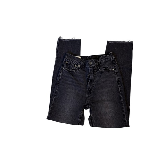 GAP Charcoal Cheeky Straight Jeans - Picture 5 of 6